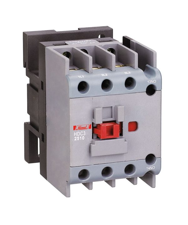 کنتاکتور 32 آمپر 15کیلووات بوبین 220VAC برند هیمل HIMEL