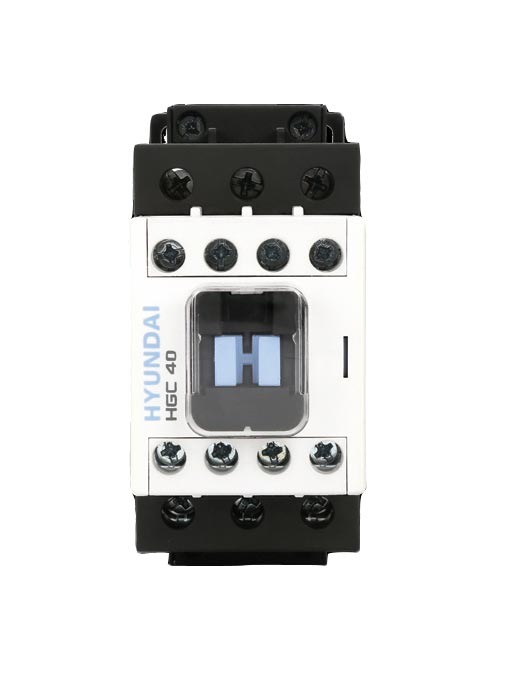 کنتاکتور 25 آمپر هیوندای بوبین های خاص DC توان 11کیلووات HGC
