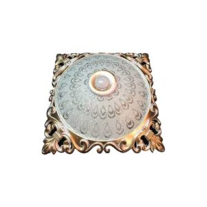 چراغ سقفی سنسور دار مدل رویال - شیشه ای