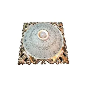 چراغ سقفی سنسور دار مدل رویال - شیشه ای