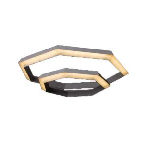 آویز خطی 7 ضلعی سیلا نور مدل آپولو 70 سفید و مشکی