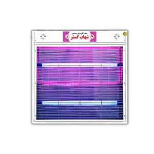 حشره کش برقی جذبی گلخانه‌ای 3 در 20 وات بلند شهاب گستر مدل FUVG3x20WB