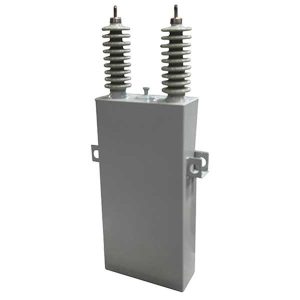 خازن فشار متوسط روغنی برند herong تکفاز دو مقره 200 کیلووار 11.55 کیلوولت