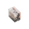 رله شیشه ای 10 آمپر واید مولر 8 پایه 3NO3NC ولتاژ کنترلی 24V DC مدل DRR373024L برند Weidmüller