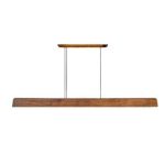 لوستر آویز بالب لندن طرح چوب