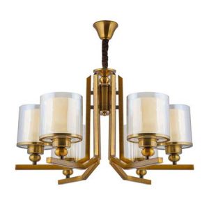 لوستر کاریکسی مدل L کوتاه 5 شاخه