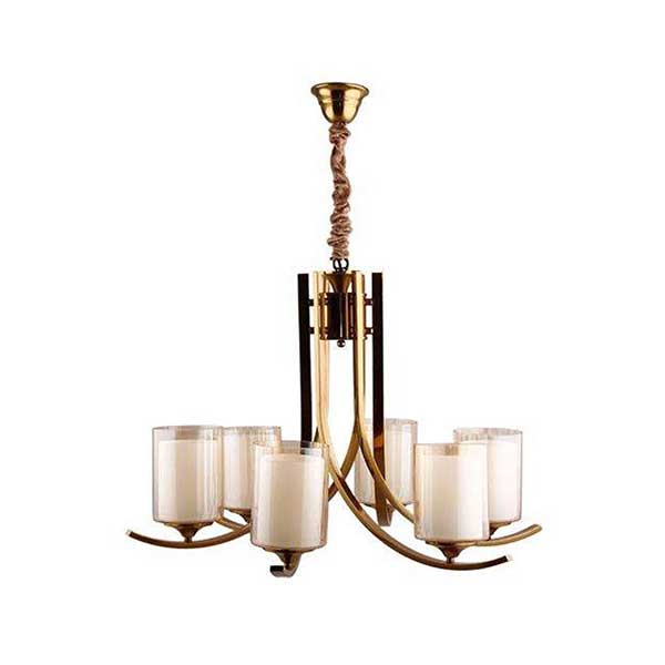 لوستر-کاریکسی-مدل-پیچی-8-شاخه