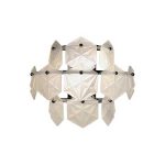 لوستر گرد نیرا نور مدل کریستال ستاره StarC-802