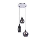 چراغ آویز 3xE14 ستاره شمال مدل O37