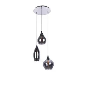 چراغ آویز 3xE14 ستاره شمال مدل O37