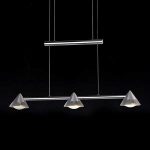 چراغ آویز SMD کروم رنگ مدل MJF12.5