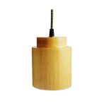 چراغ آویز انگاره چوبی لامپ دار مدل MAGMA 3