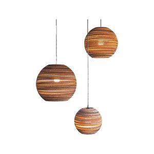 چراغ آویز کارتنی ژوپیتر کوچک E27 ستاره شمال مدل JUPITER/28