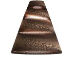 چراغ آویز کارتنی کان کوچک E27 ستاره شمال مدل CONE/28