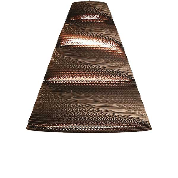 چراغ آویز کارتنی کان کوچک E27 ستاره شمال مدل CONE/28