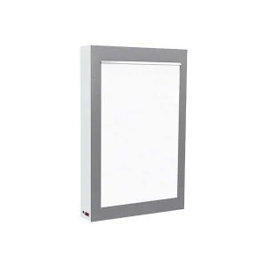 چراغ بیمارستانی نگاتسکوپ یک خانه روکار مهنام مدل صفحه اکرولیک شیری T8