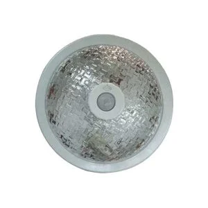 چراغ سقفی سنسوردار اسپیک مدل SP08 طرح حصیری مات