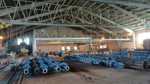 راه اندازی مجدد تولید تیر بتنی گرد پیش‌تنیده در آذربایجان شرقی