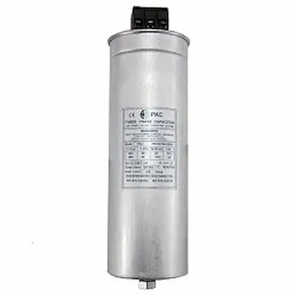 خازن سه فاز سیلندری PKC 400 V 2.5 KVAR
