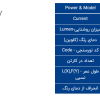 چراغ سقفی ال ای دی 15 وات روکار Tri Proof برند افراتاب